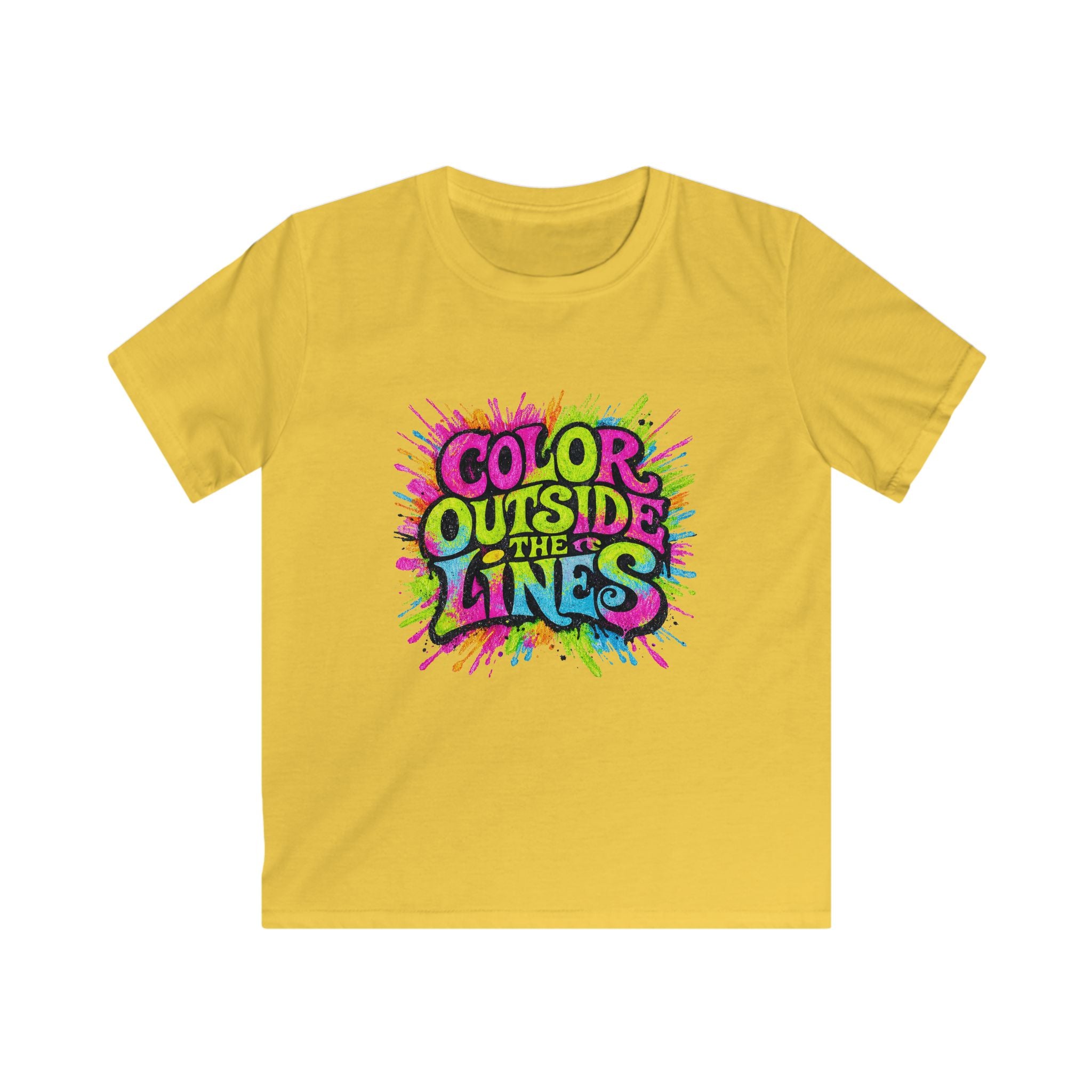 Color Outside The Lines - Kids Tee