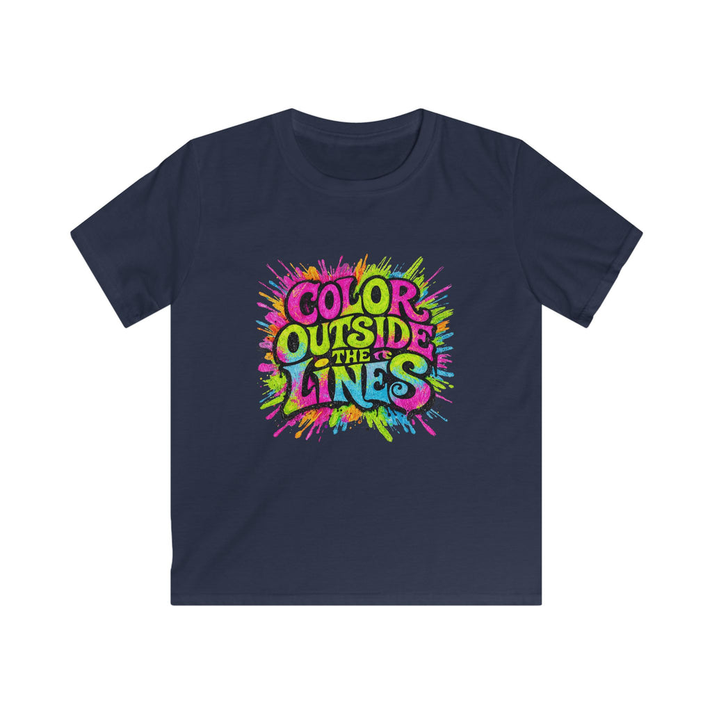 Color Outside The Lines - Kids Tee