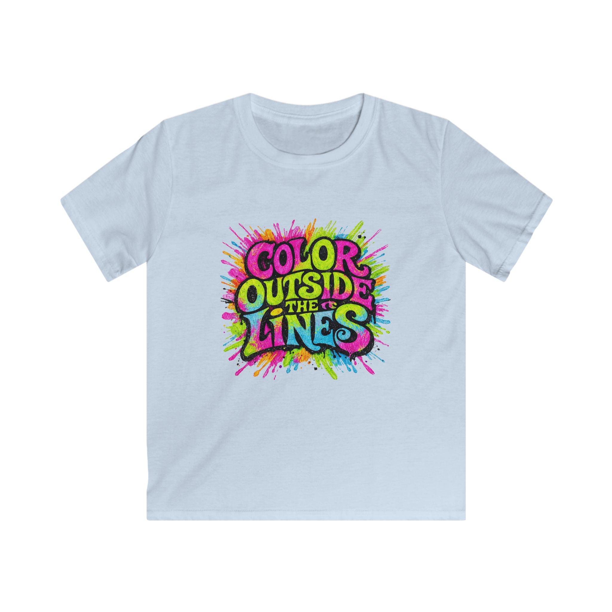 Color Outside The Lines - Kids Tee