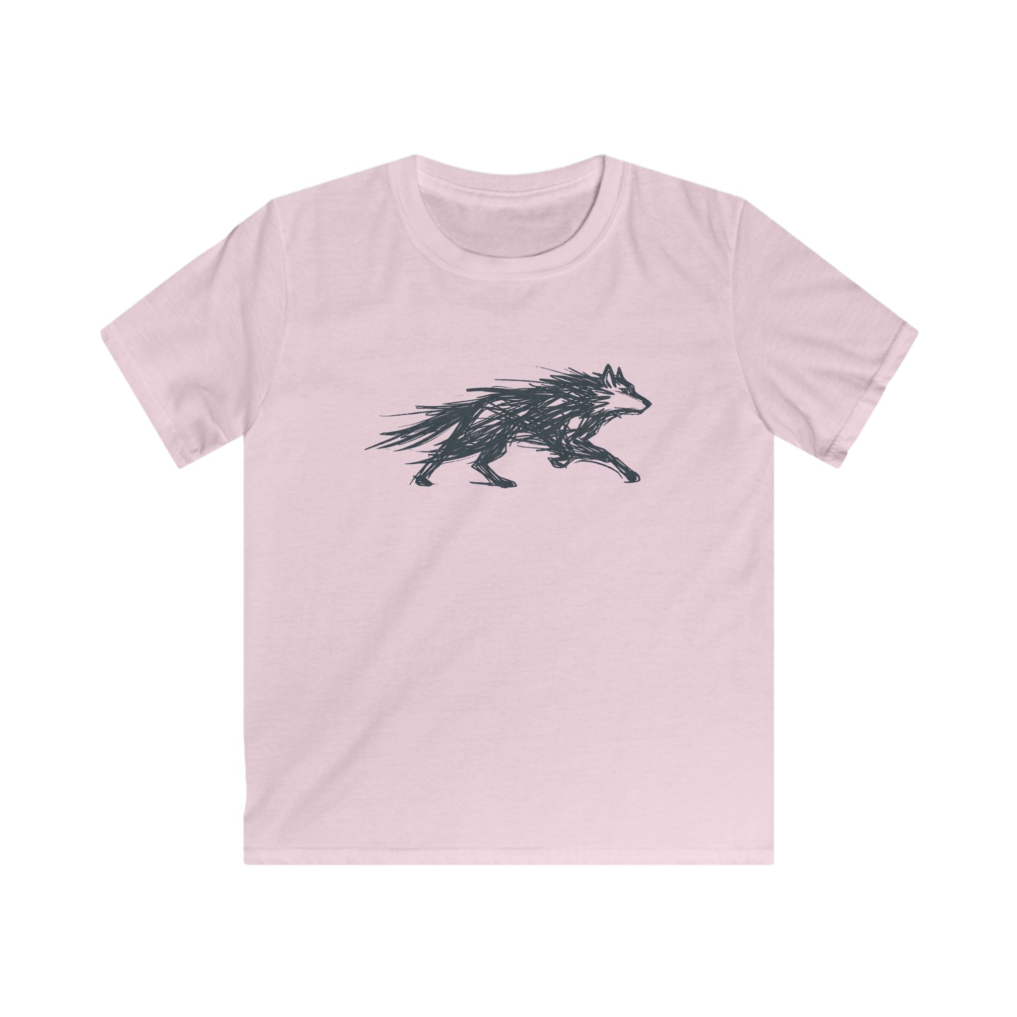 The Running Wolf - Kids Tee