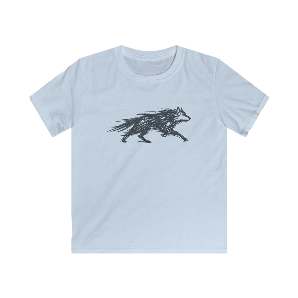The Running Wolf - Kids Tee
