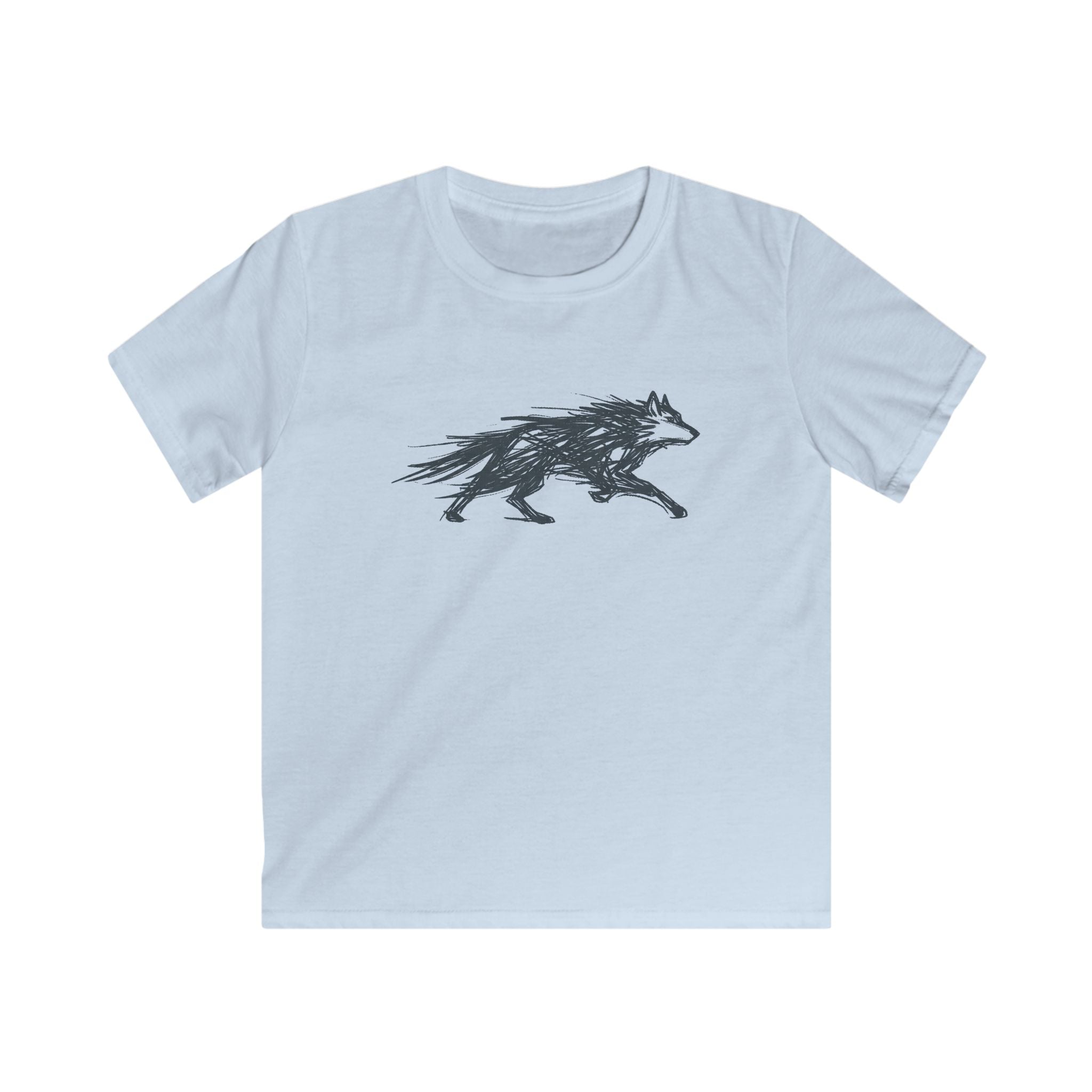The Running Wolf - Kids Tee