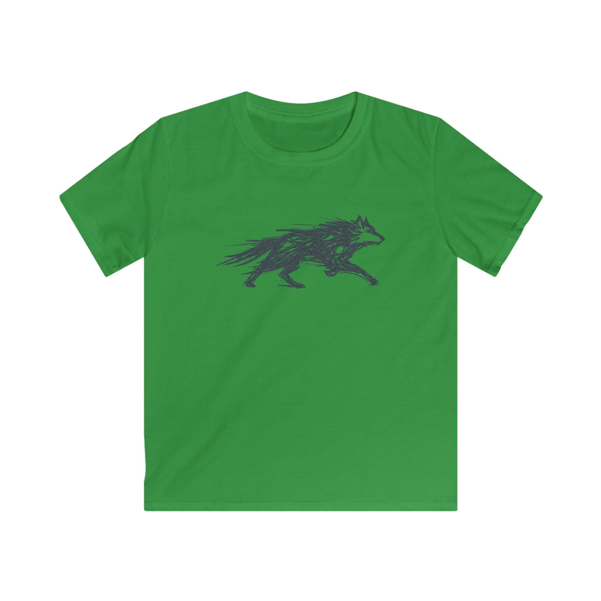 The Running Wolf - Kids Tee