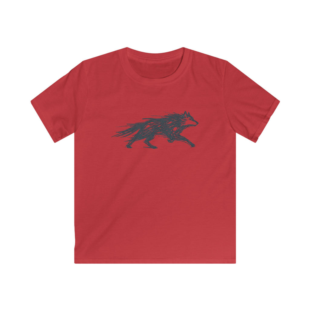 The Running Wolf - Kids Tee