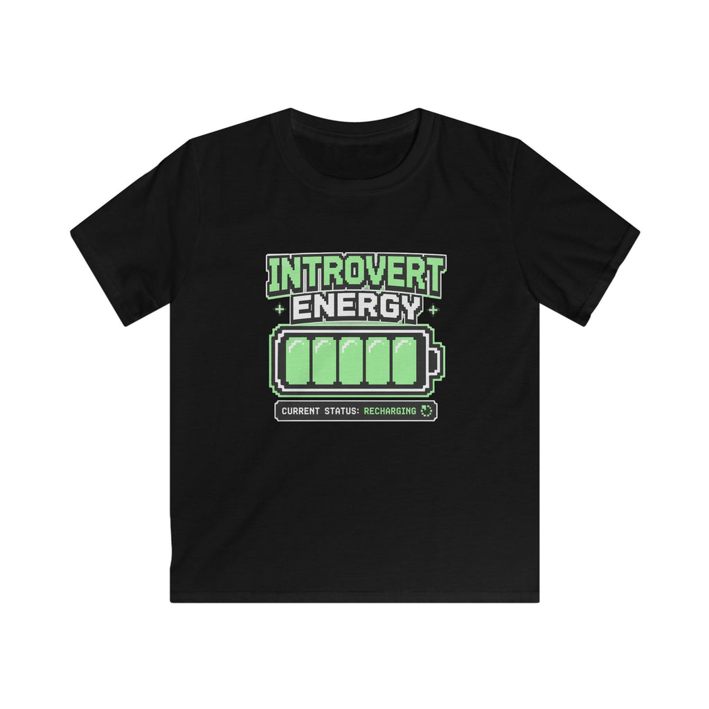 Introvert Energy Battery - Kids Tee