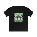 Introvert Energy Battery - Kids Tee