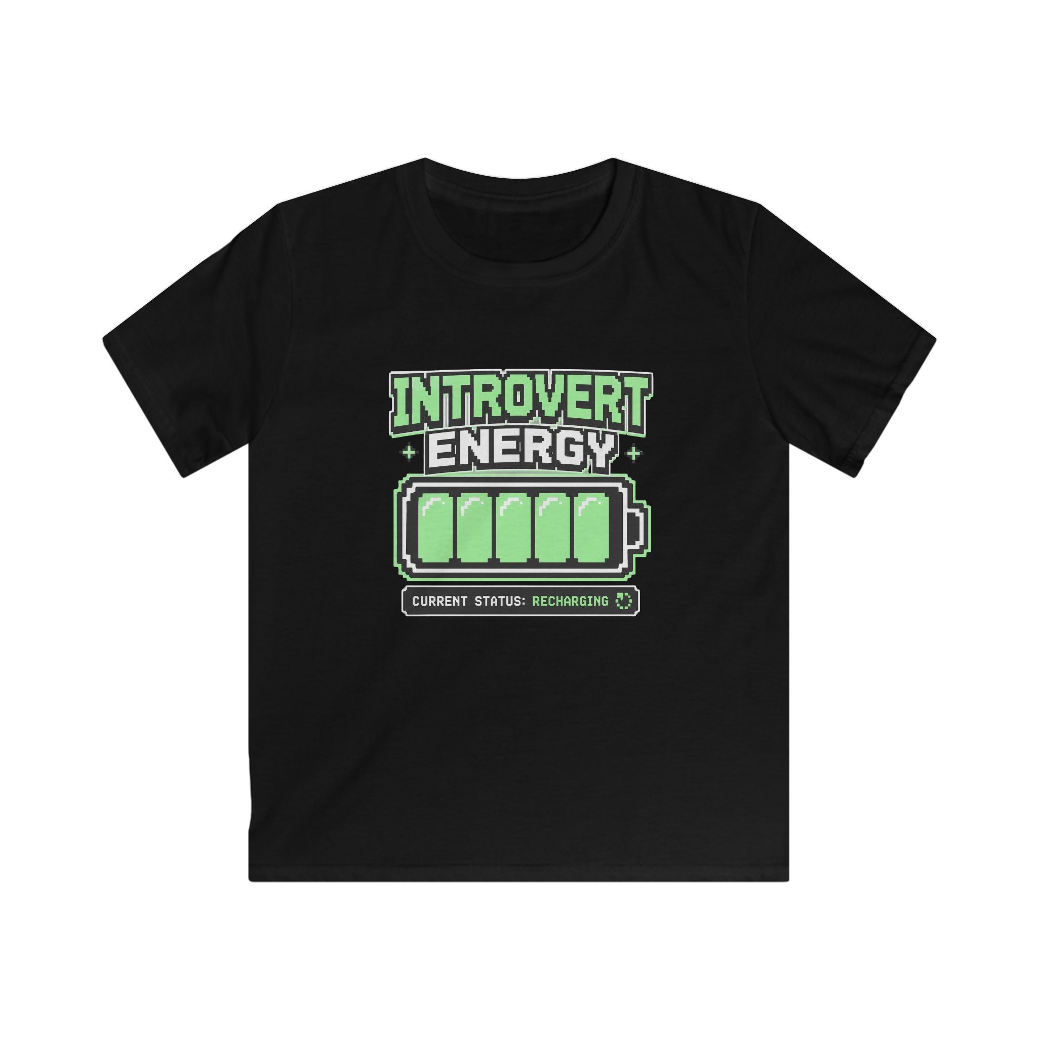 Introvert Energy Battery - Kids Tee