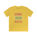 Scribble. Dream. Repeat. - Kids Tee