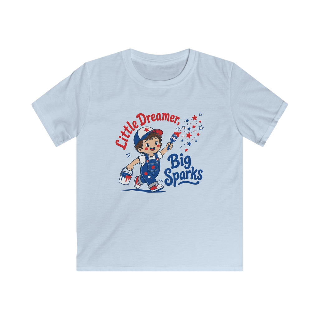 USA Little Dreamer, Big Sparks (Hat) - Kids Tee