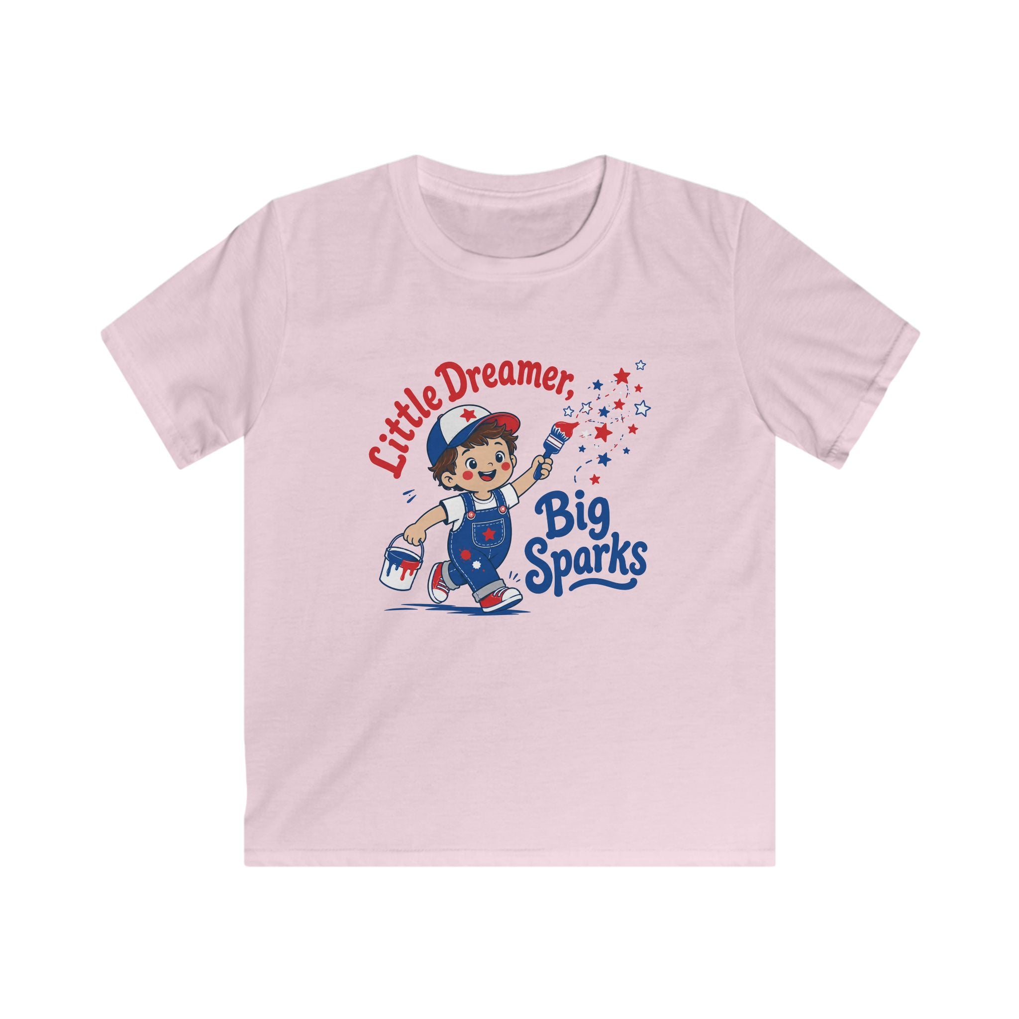 USA Little Dreamer, Big Sparks (Hat) - Kids Tee