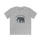 Elephant & Flower - Kids Tee