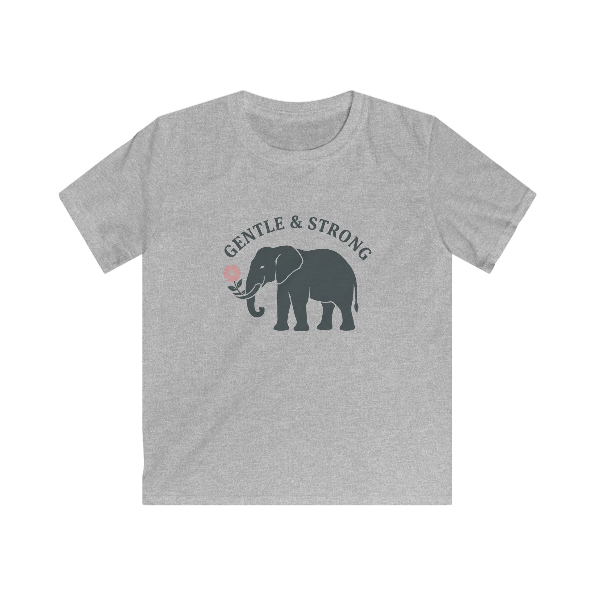 Elephant & Flower - Kids Tee