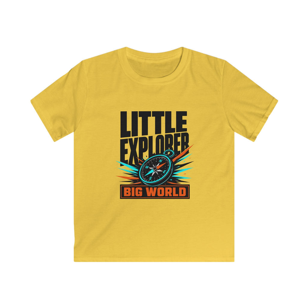 Little Explorer Big World - Kids Tee