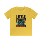 Little Explorer Big World - Kids Tee