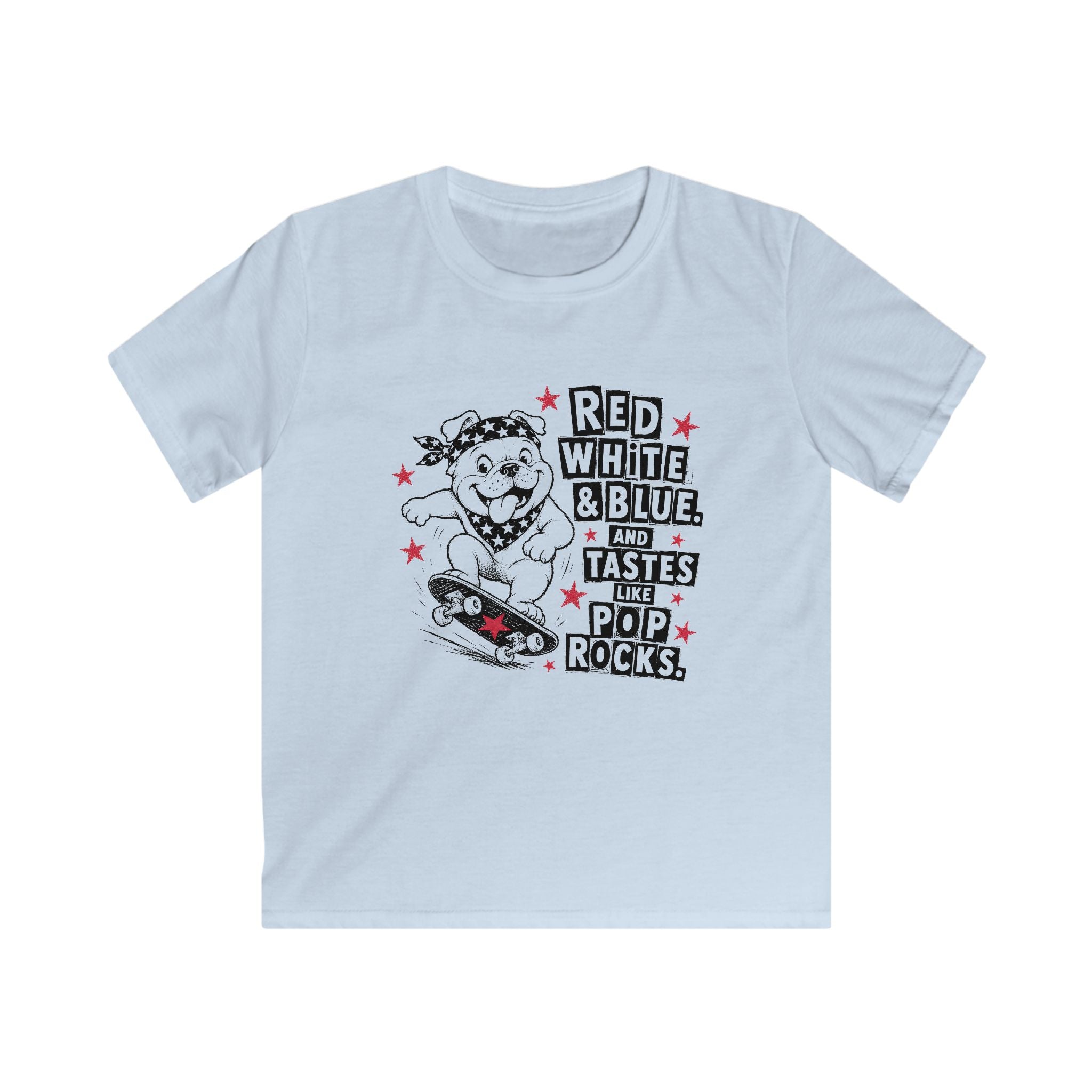 USA Pop Rocks Pup - Kids Tee