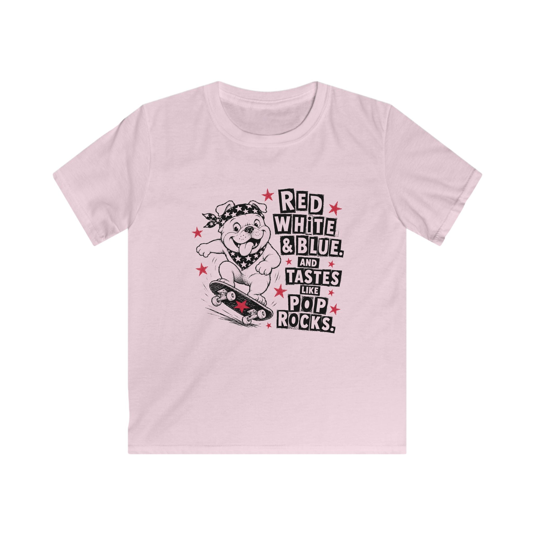 USA Pop Rocks Pup - Kids Tee
