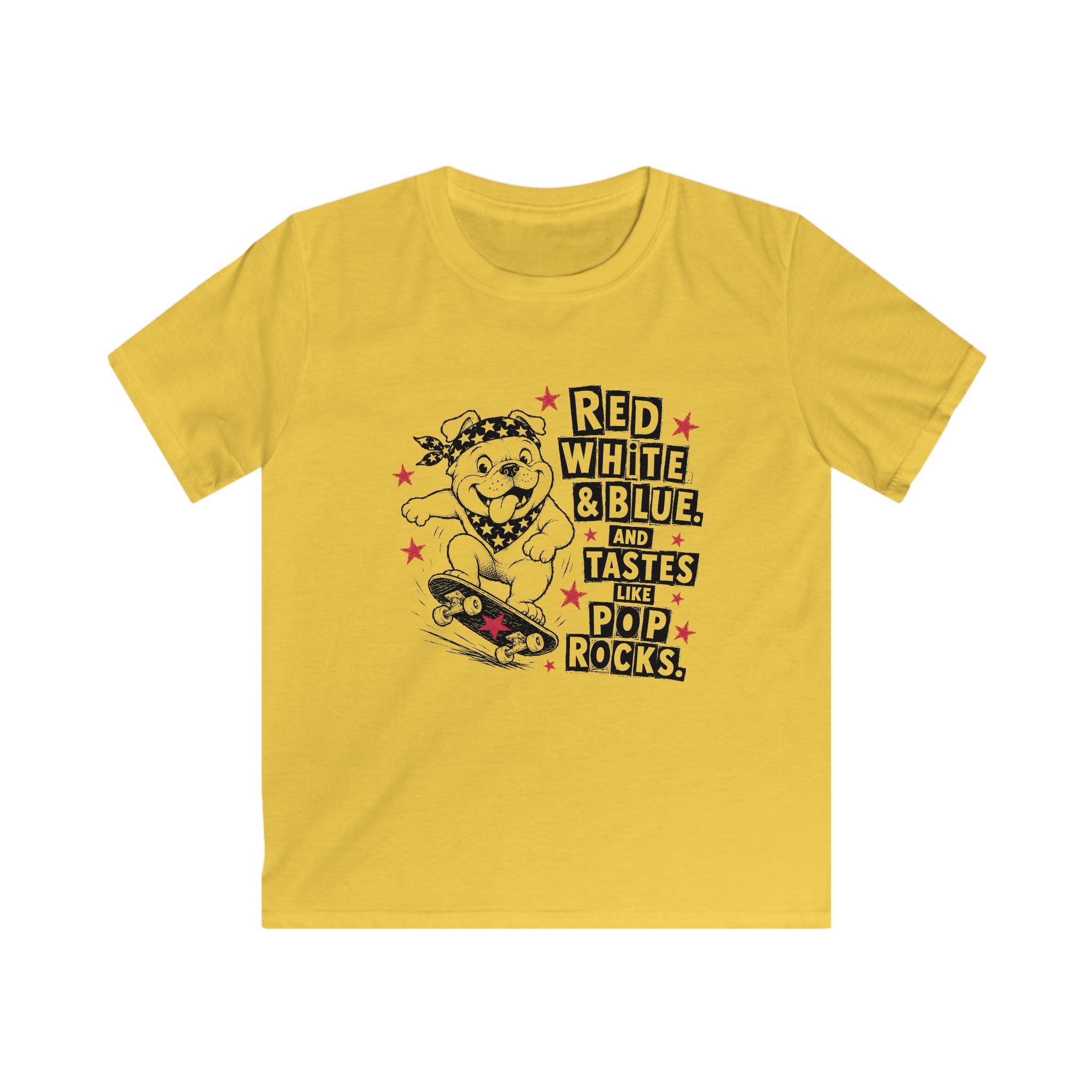 USA Pop Rocks Pup - Kids Tee