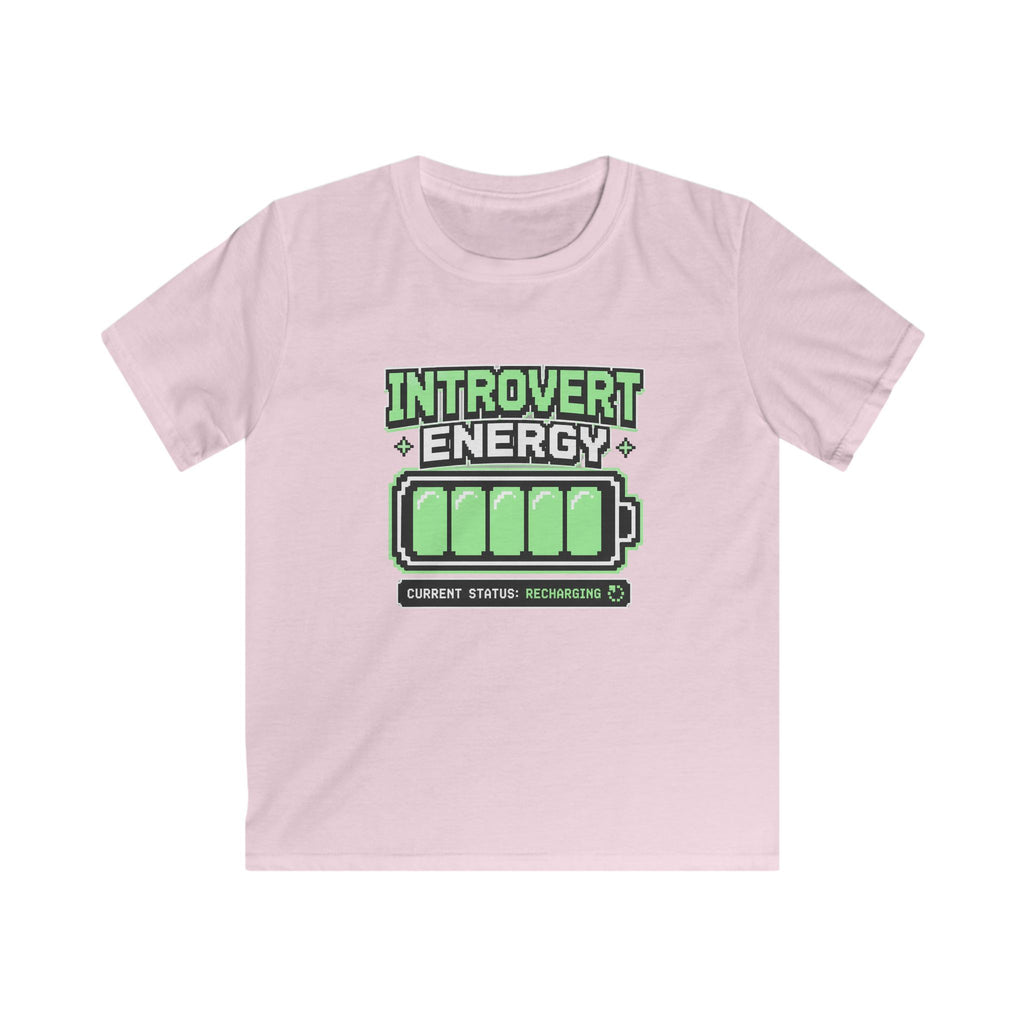 Introvert Energy Battery - Kids Tee
