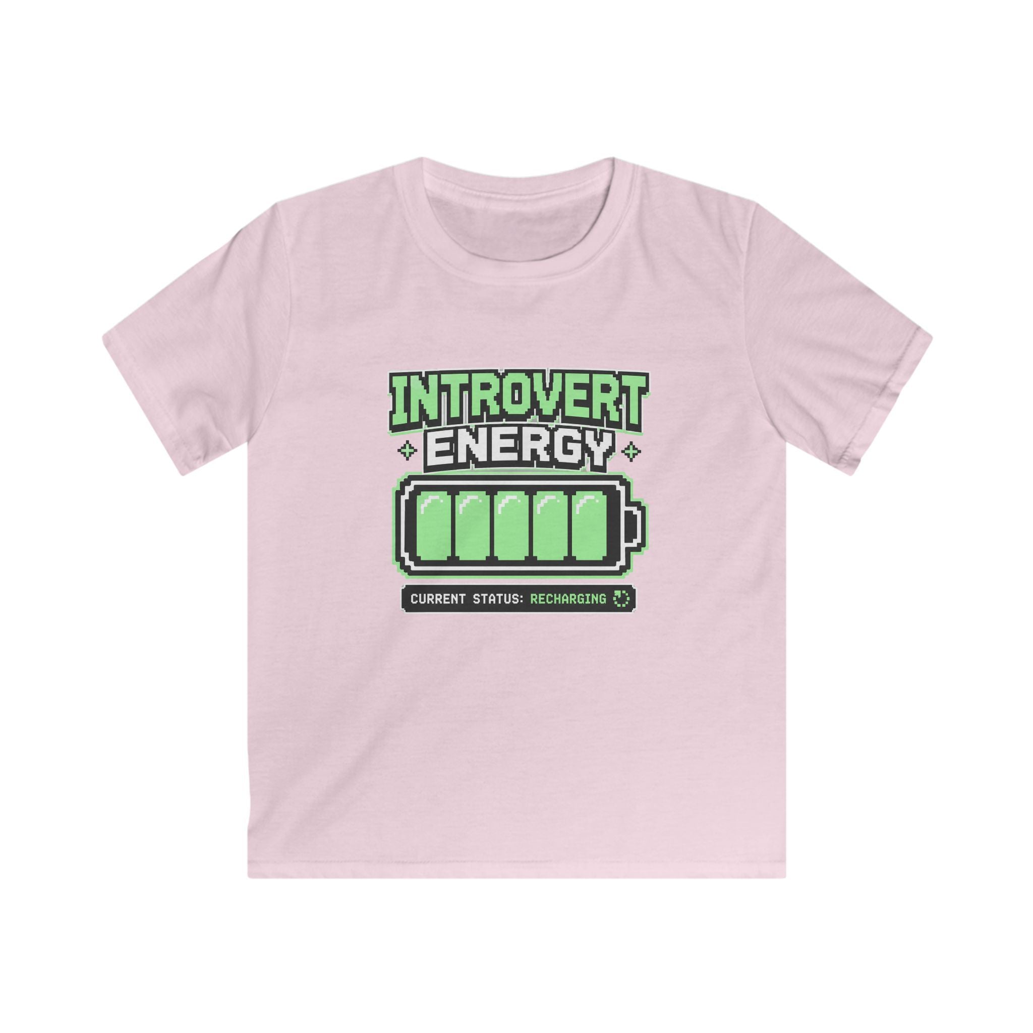 Introvert Energy Battery - Kids Tee