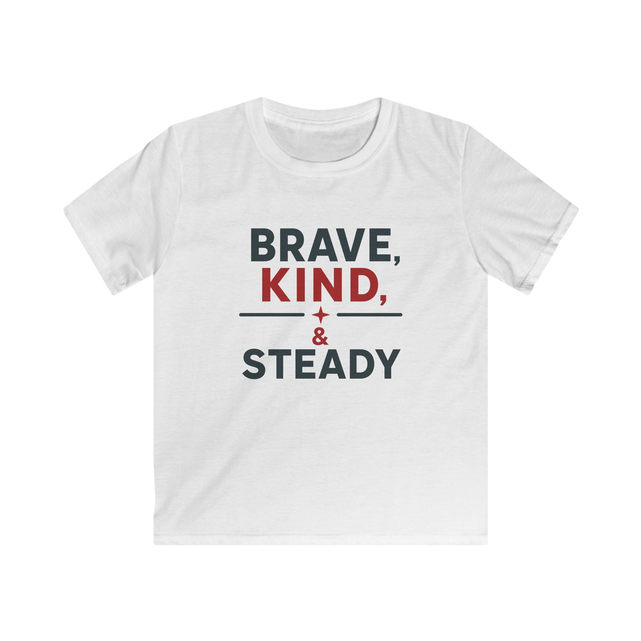 USA Brave, Kind, & Steady - Kids Tee