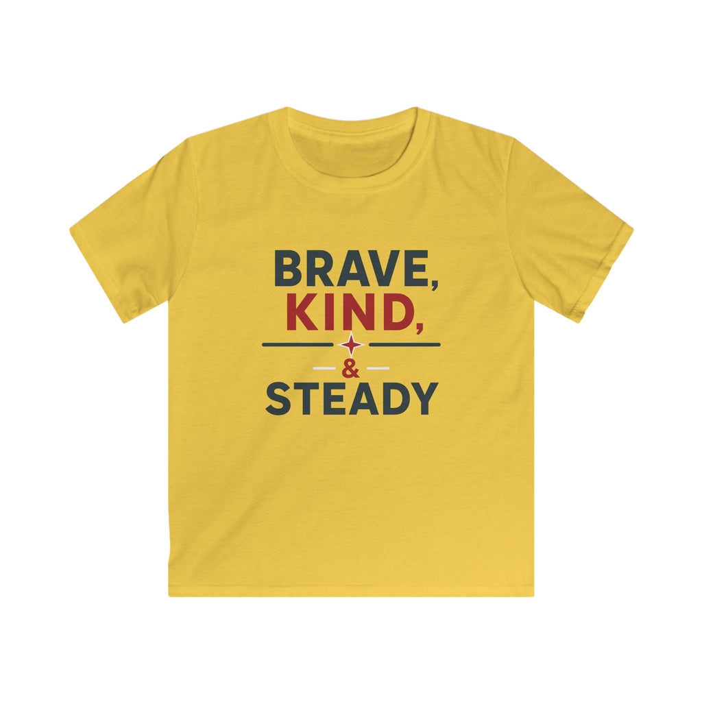 USA Brave, Kind, & Steady - Kids Tee