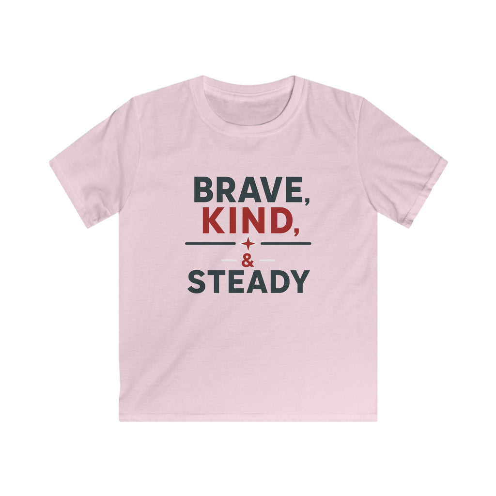 USA Brave, Kind, & Steady - Kids Tee