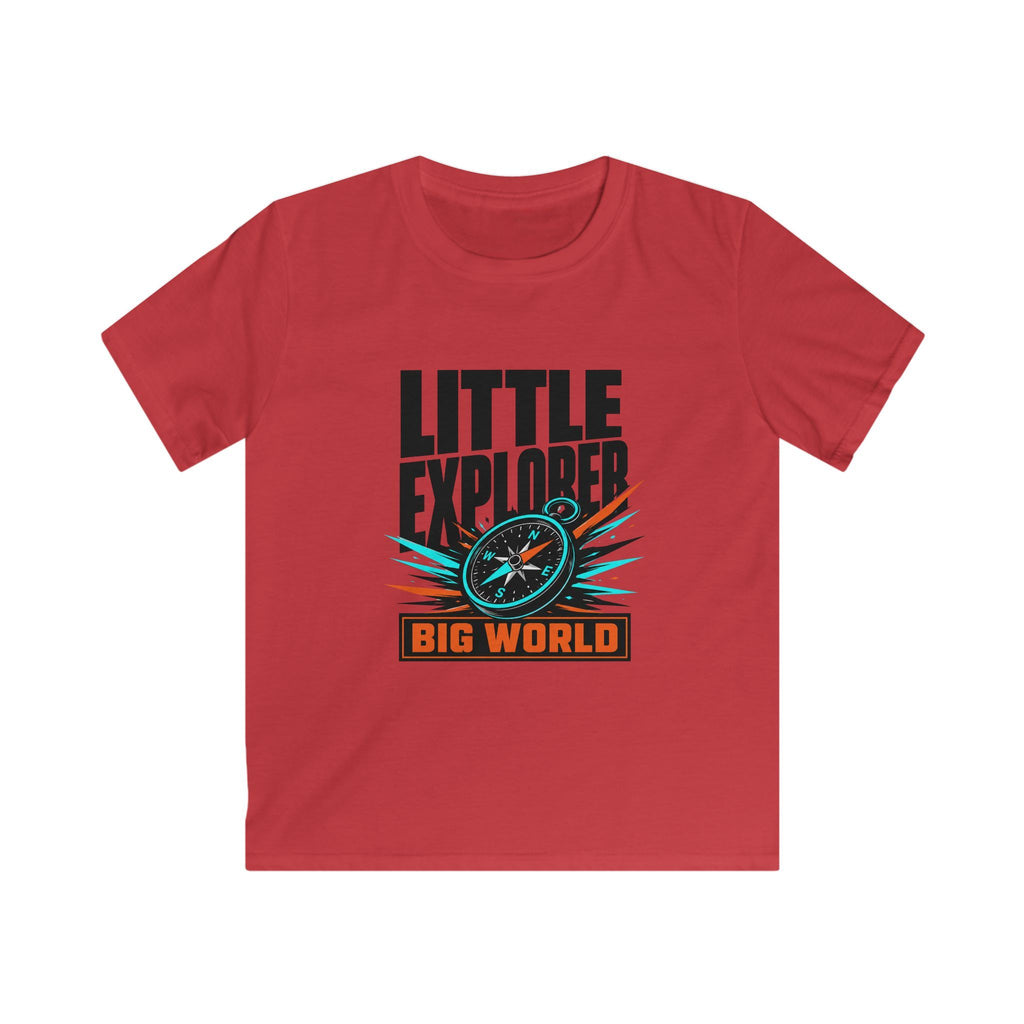 Little Explorer Big World - Kids Tee