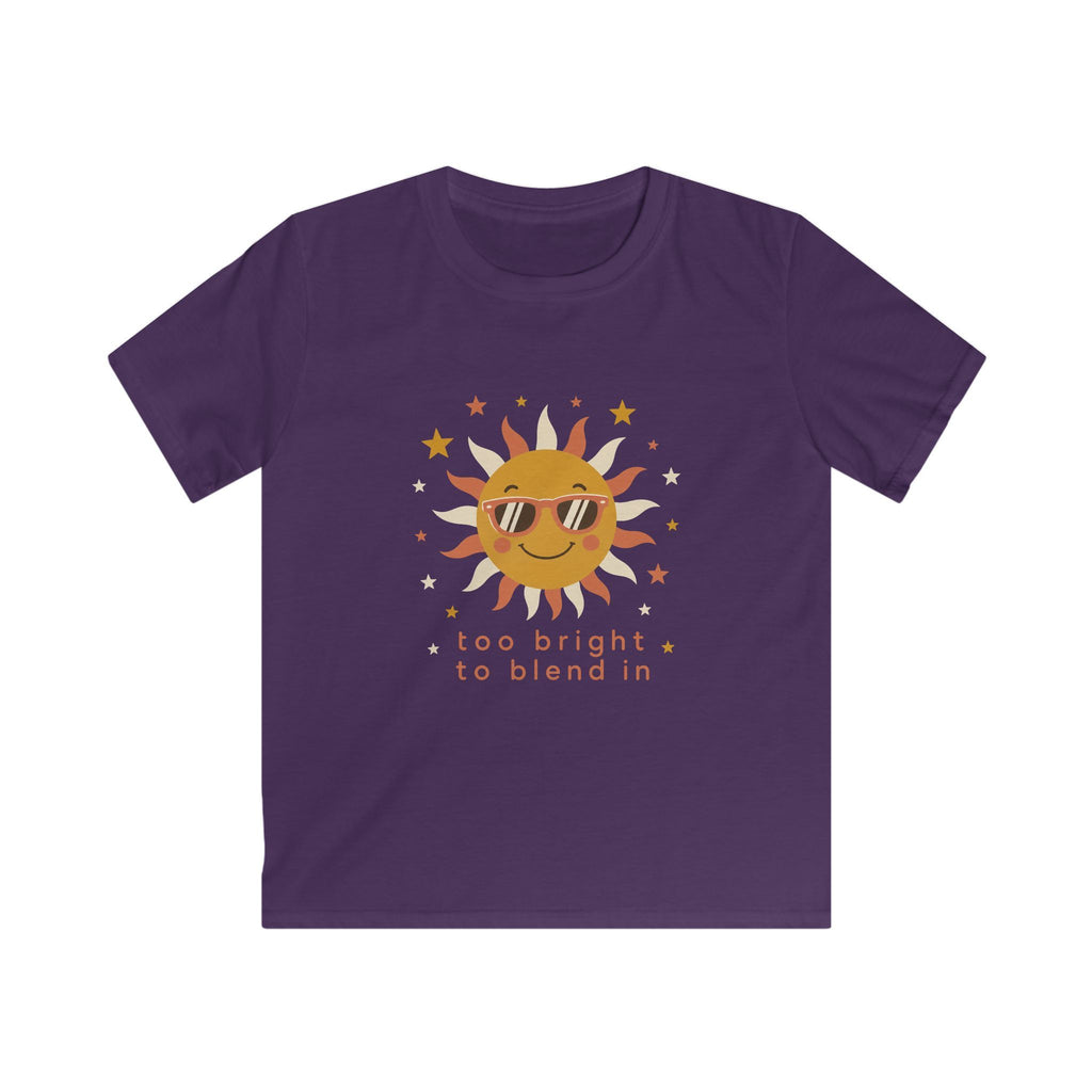 Too Bright To Blend In - Kids Tee