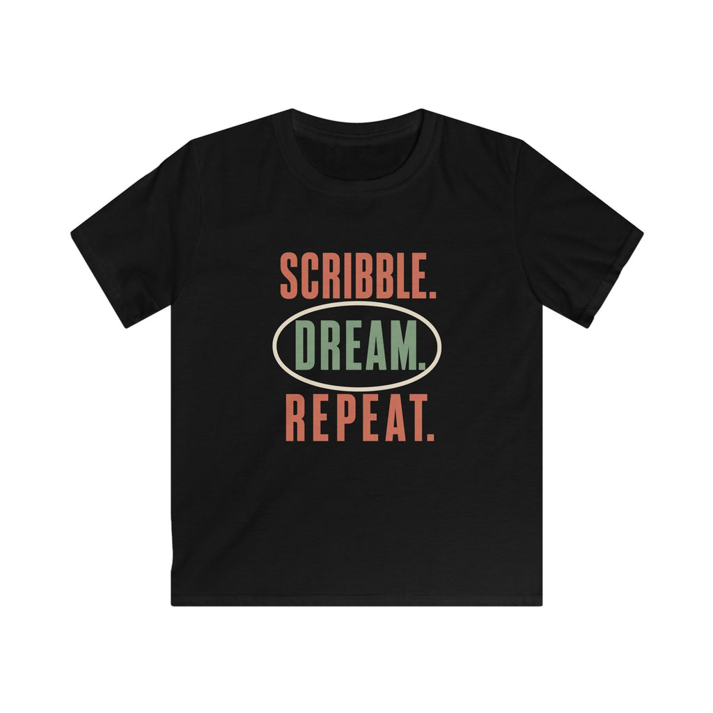 Scribble. Dream. Repeat. - Kids Tee