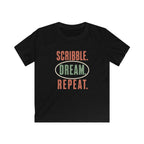 Scribble. Dream. Repeat. - Kids Tee