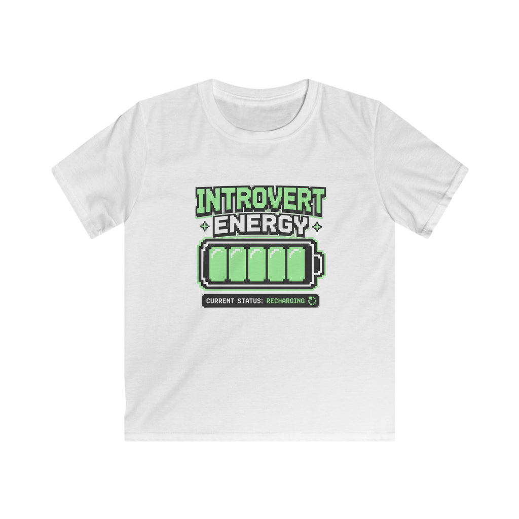 Introvert Energy Battery - Kids Tee