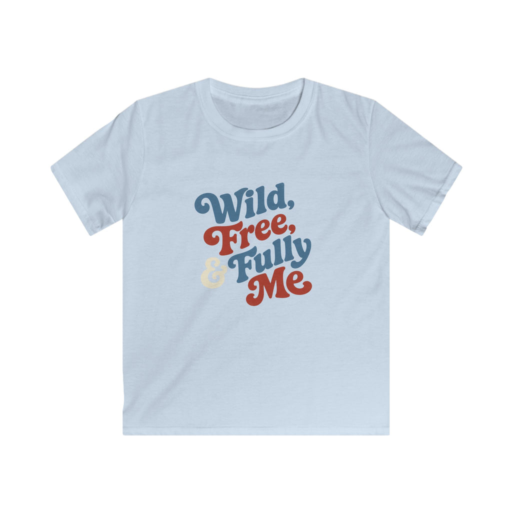 USA Wild, Free, & Fully Me - Kids Tee