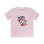 USA Wild, Free, & Fully Me - Kids Tee