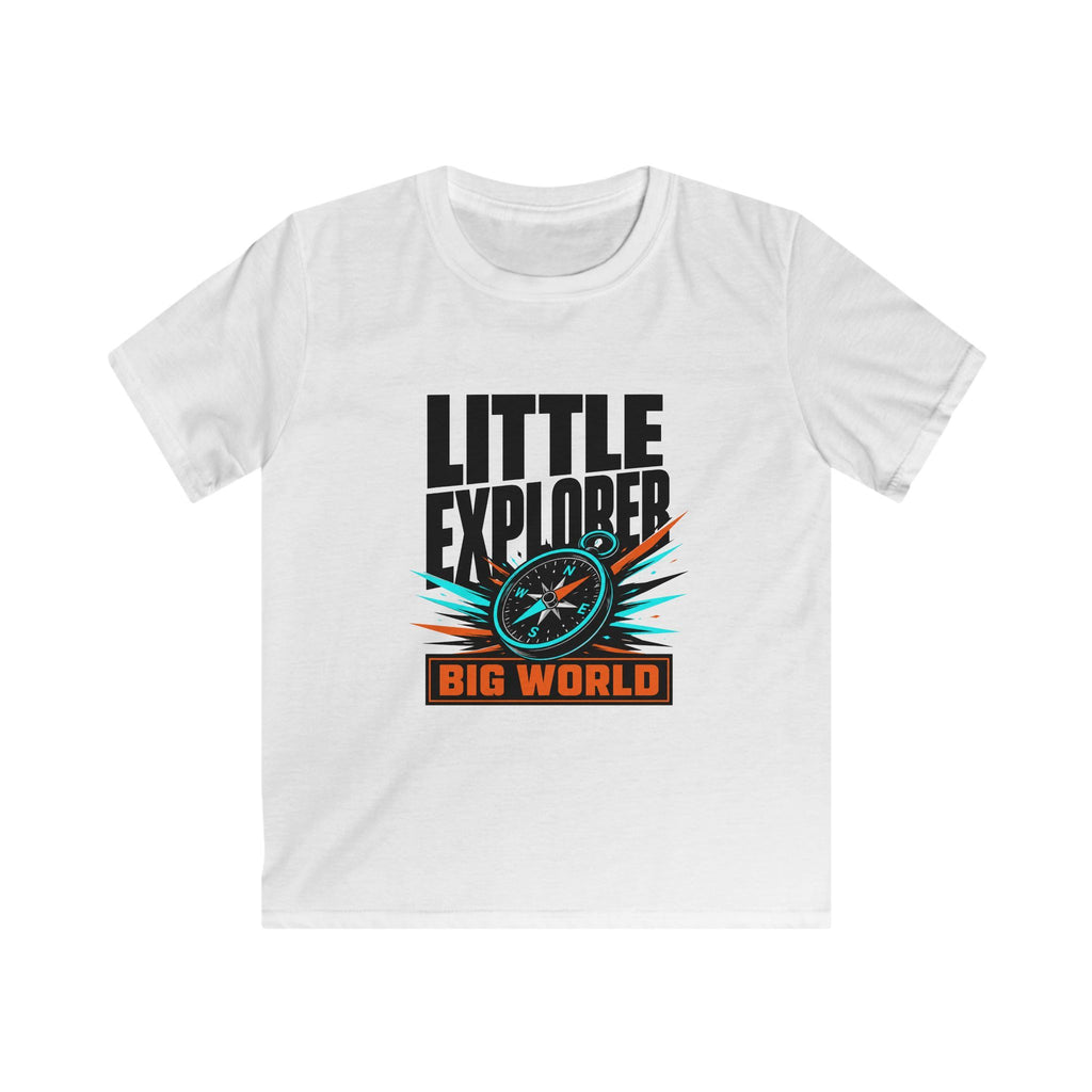 Little Explorer Big World - Kids Tee