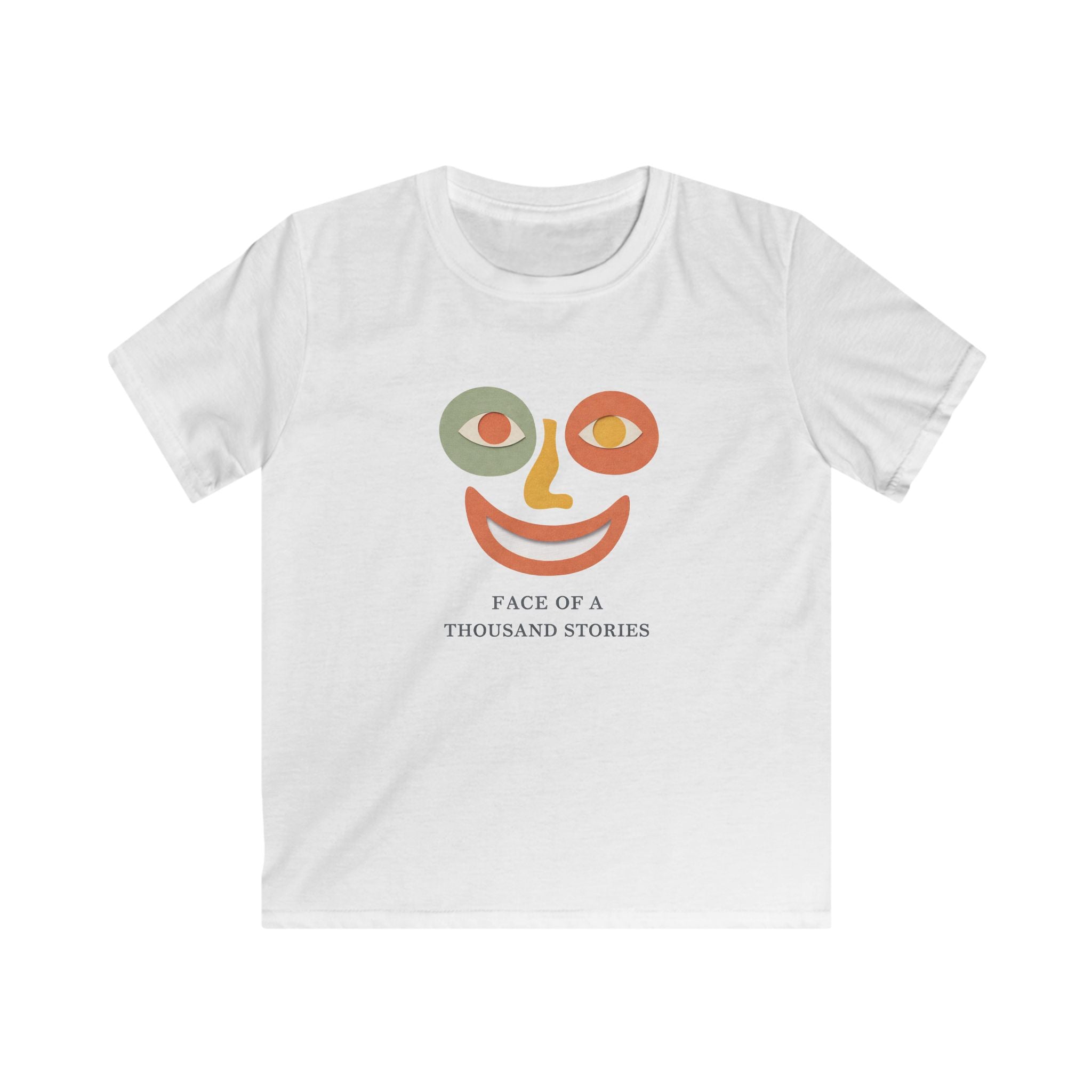 Face Of A Thousand Stories - Kids Tee