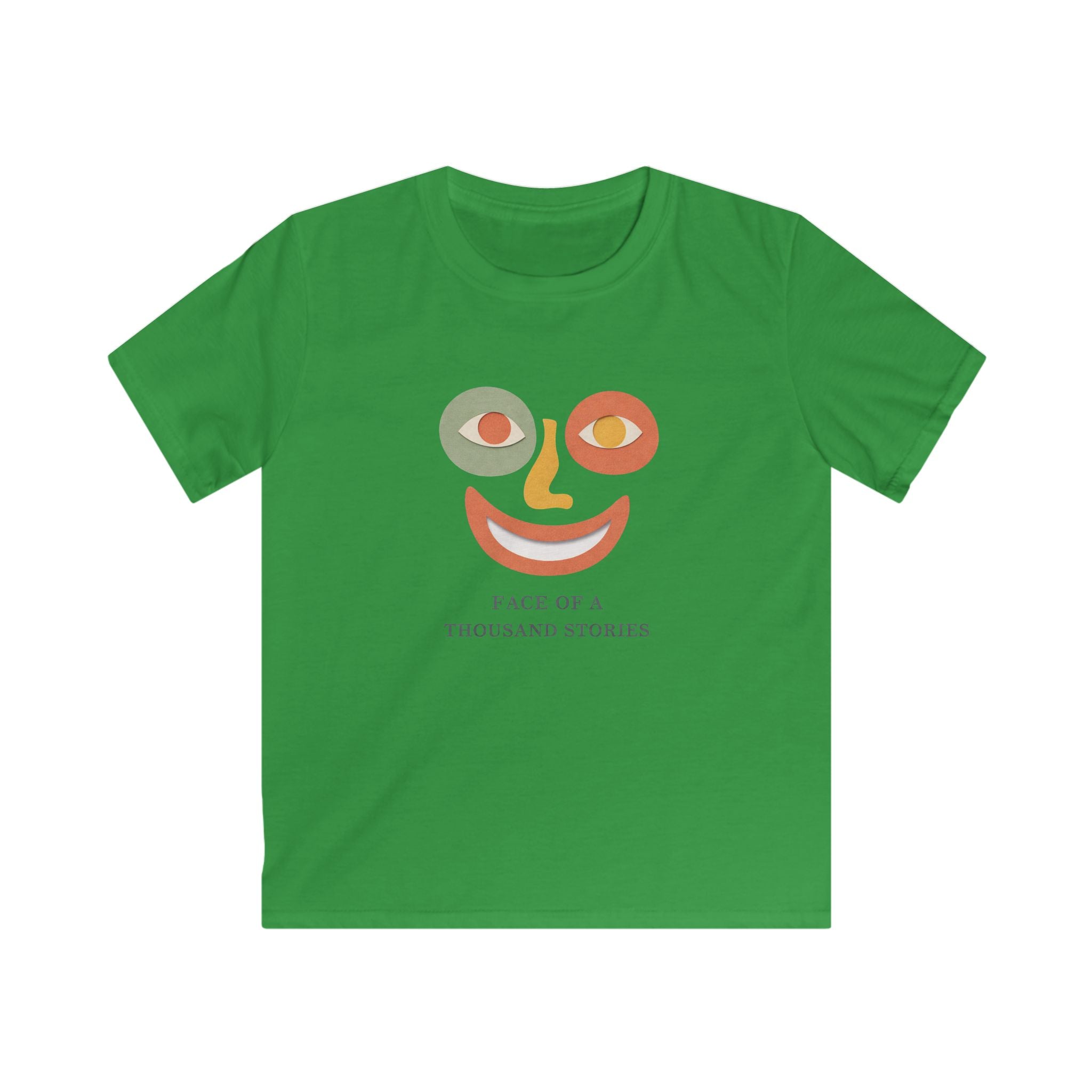 Face Of A Thousand Stories - Kids Tee