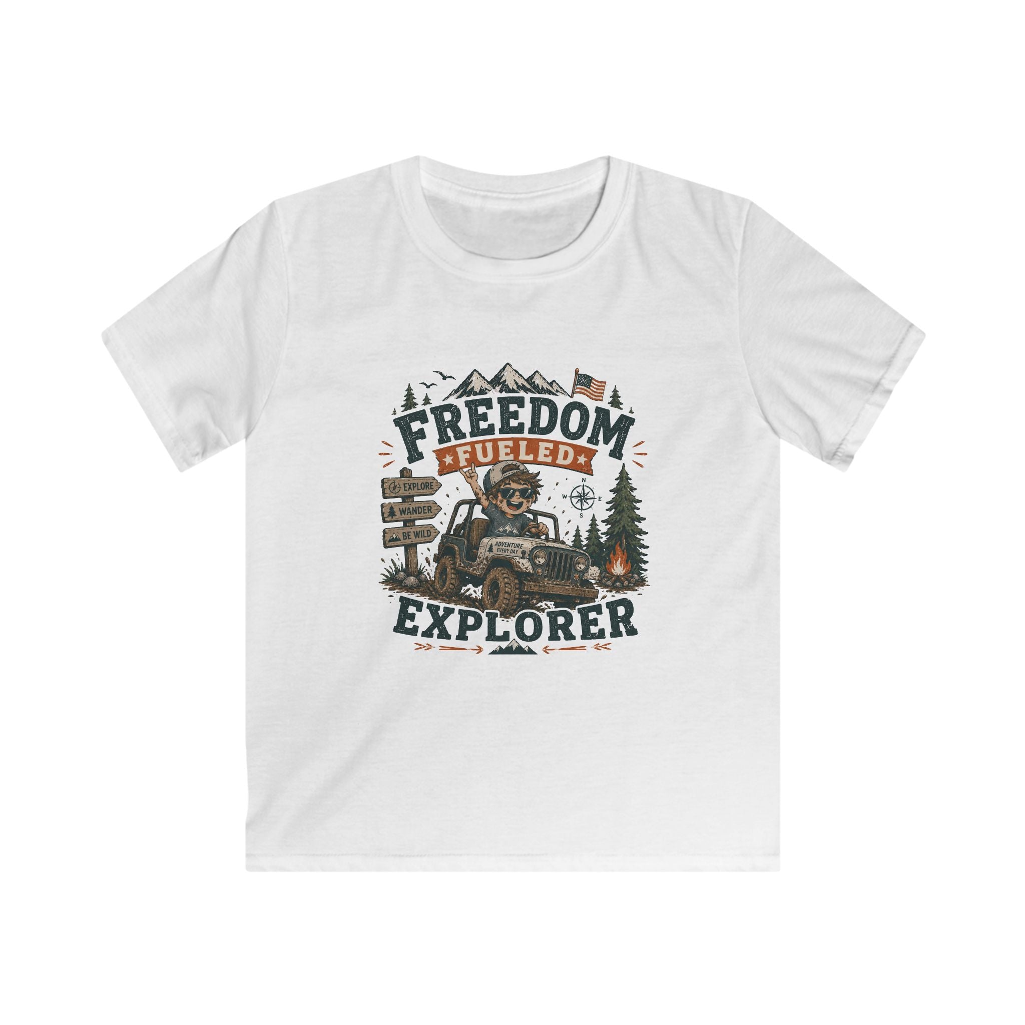 USA Freedom Fueled 1 - Kids Tee