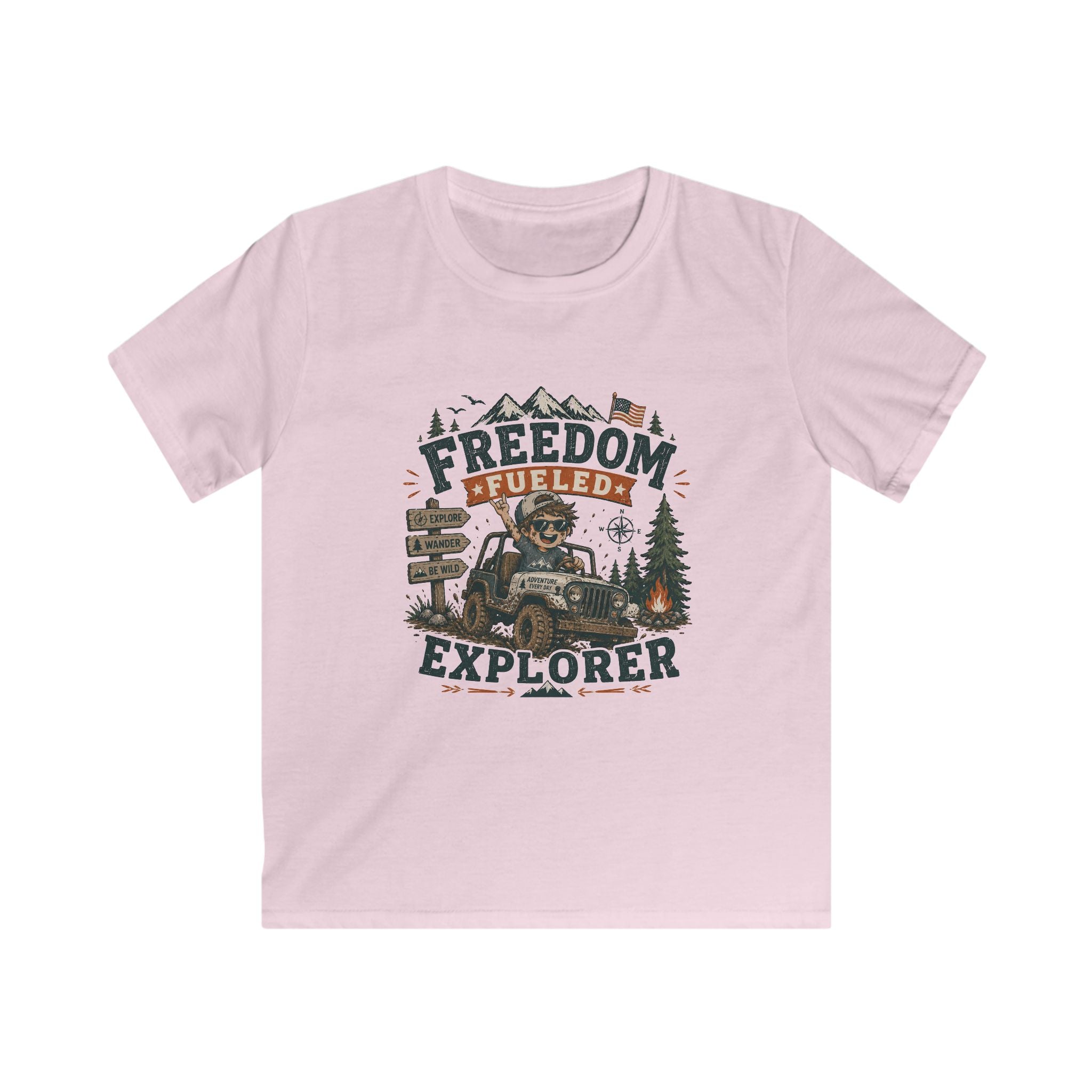 USA Freedom Fueled 1 - Kids Tee