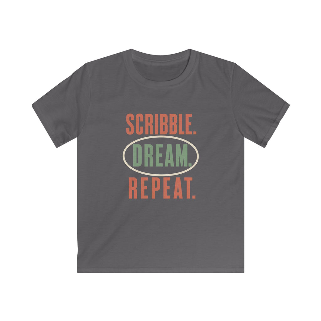Scribble. Dream. Repeat. - Kids Tee