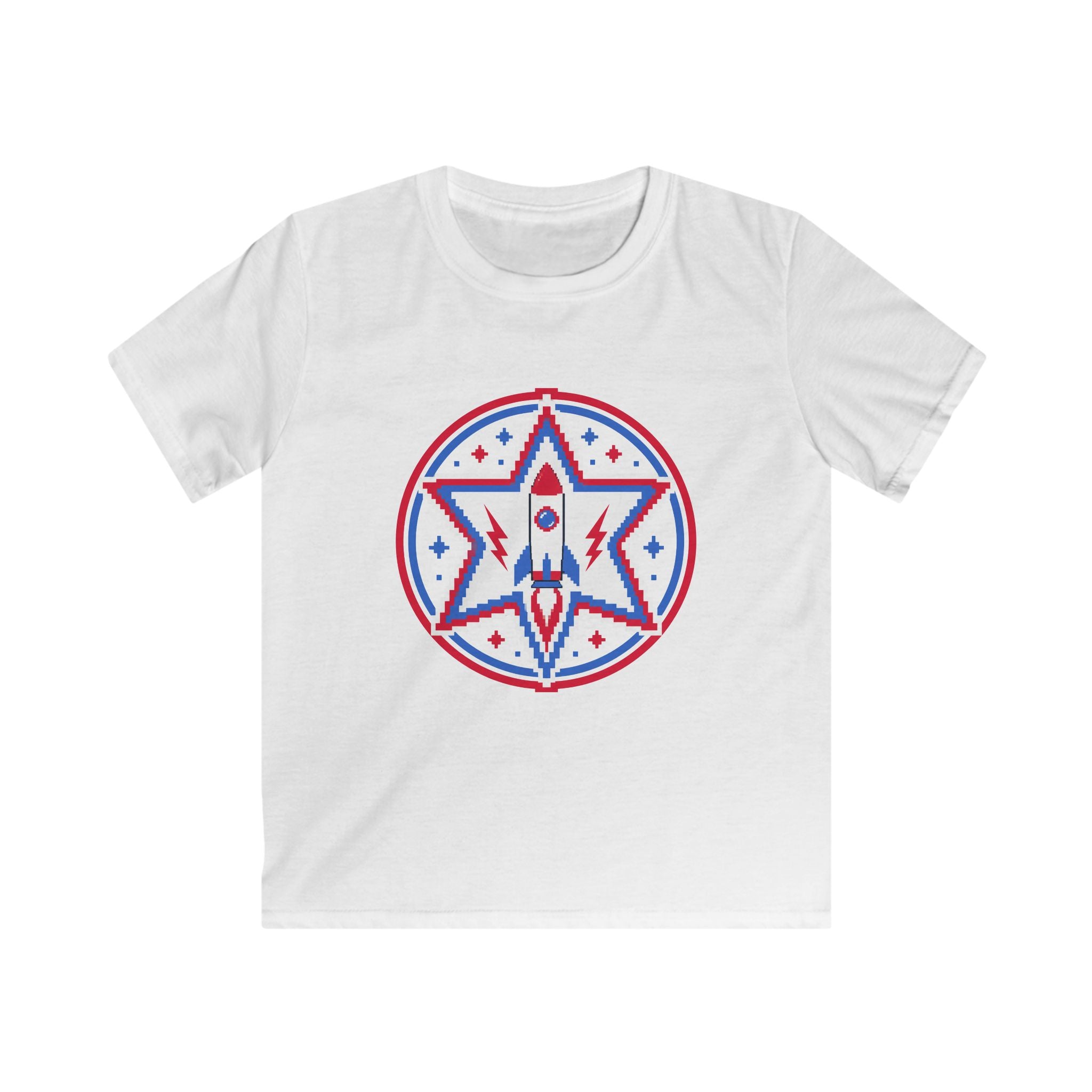 USA Rocket & Star - Kids Tee