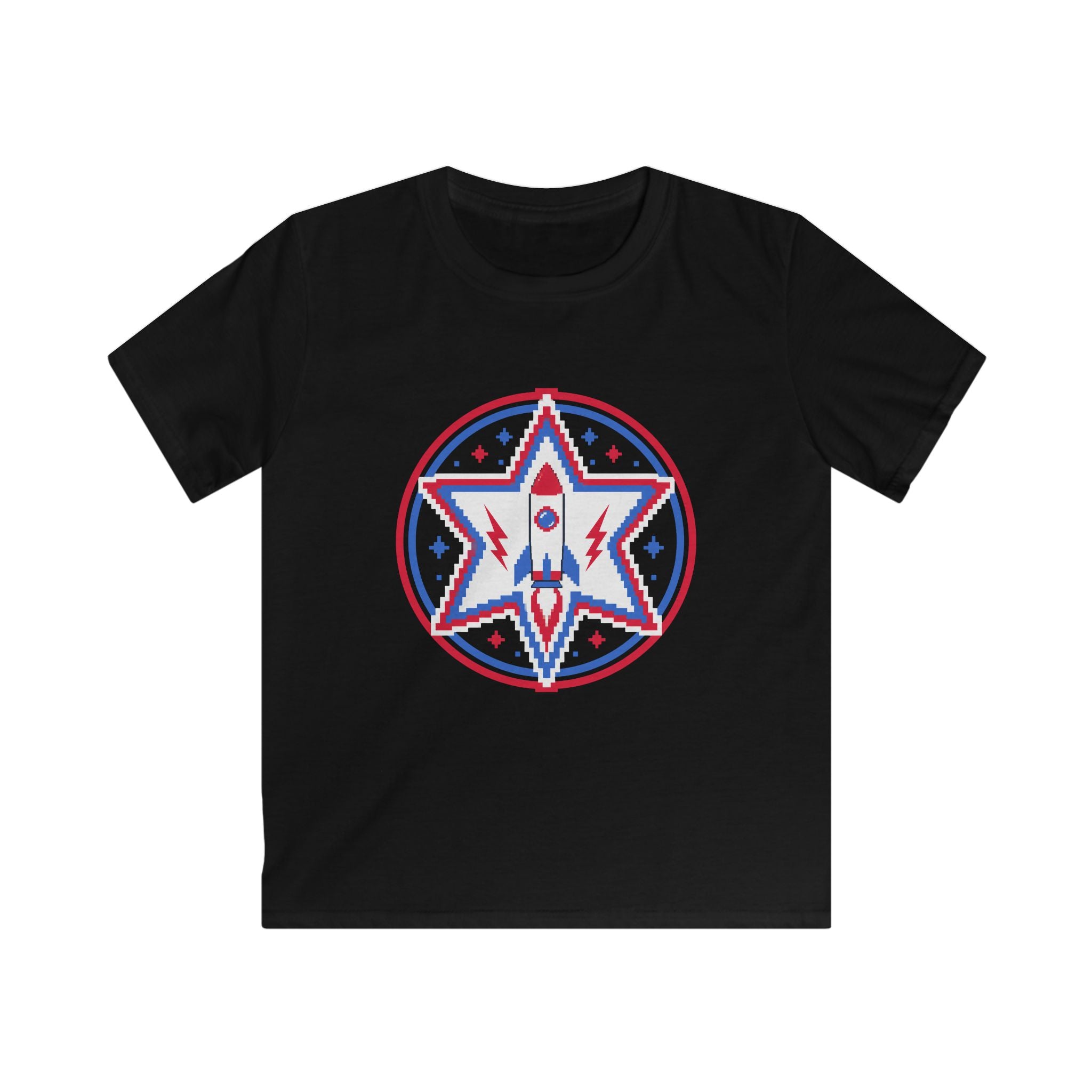 USA Rocket & Star - Kids Tee