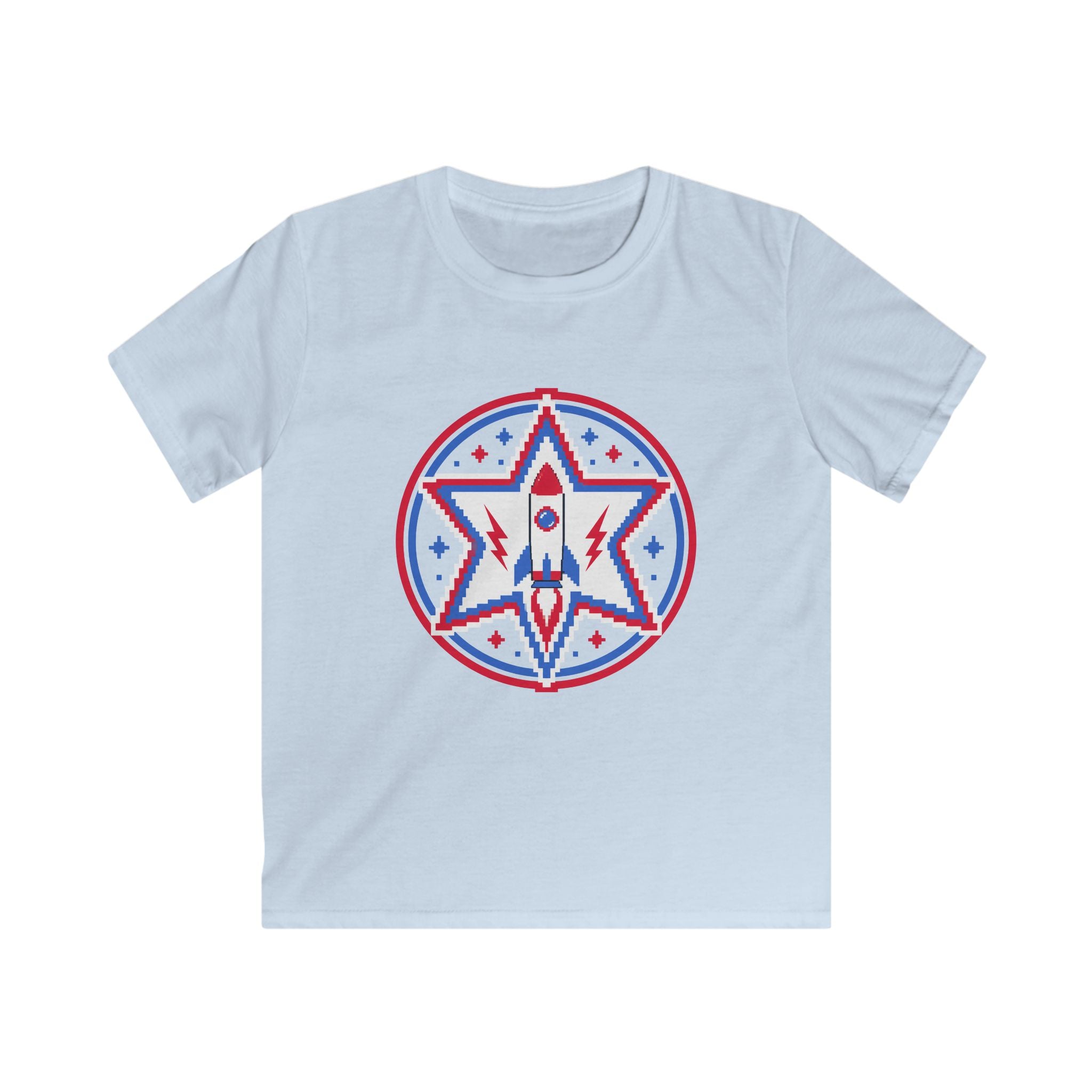 USA Rocket & Star - Kids Tee