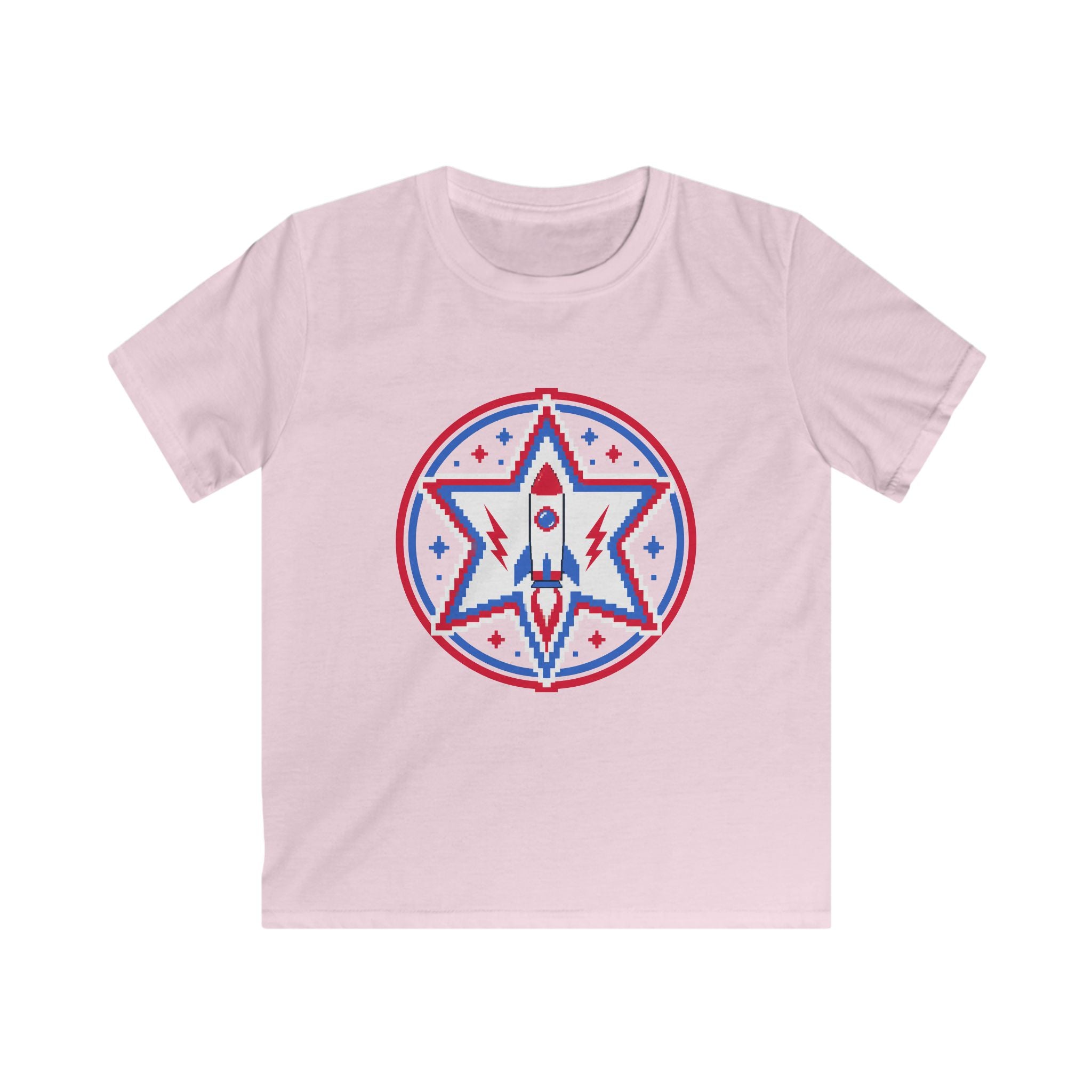 USA Rocket & Star - Kids Tee
