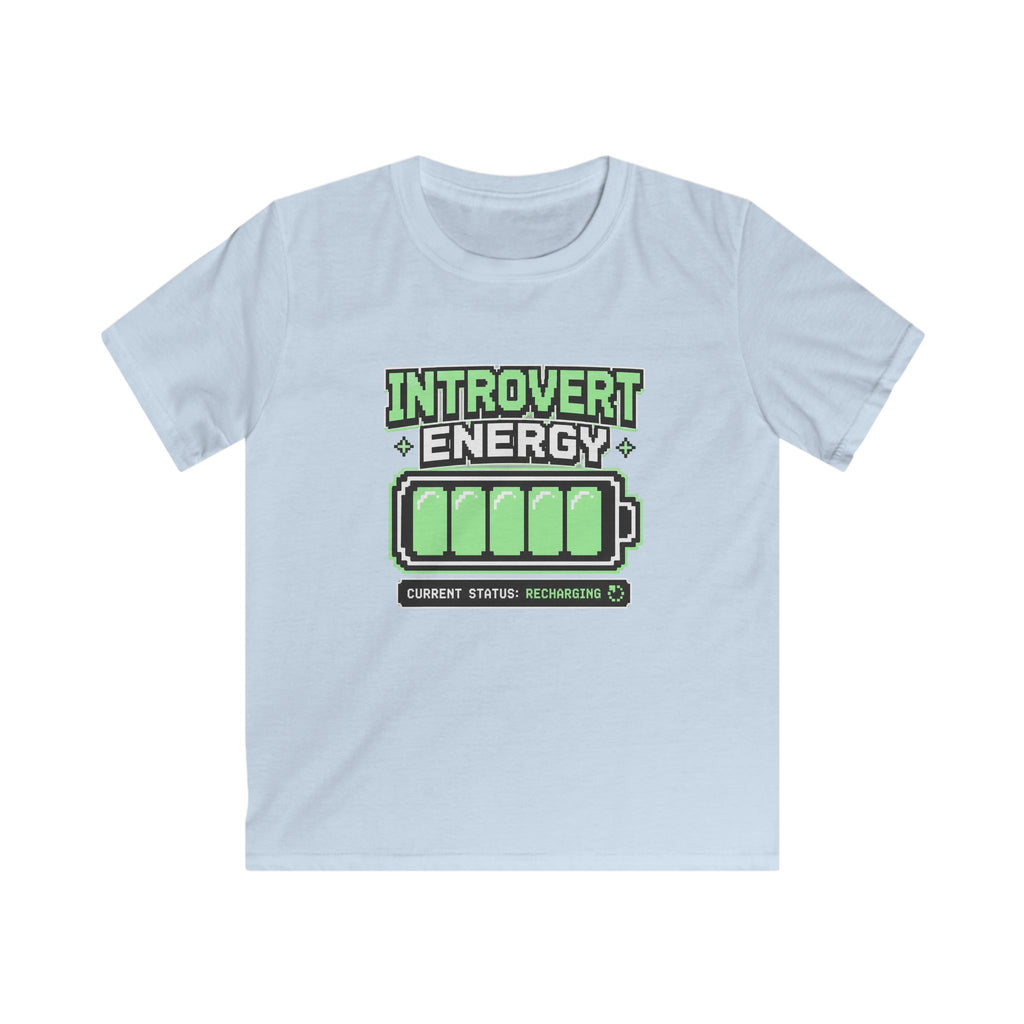 Introvert Energy Battery - Kids Tee
