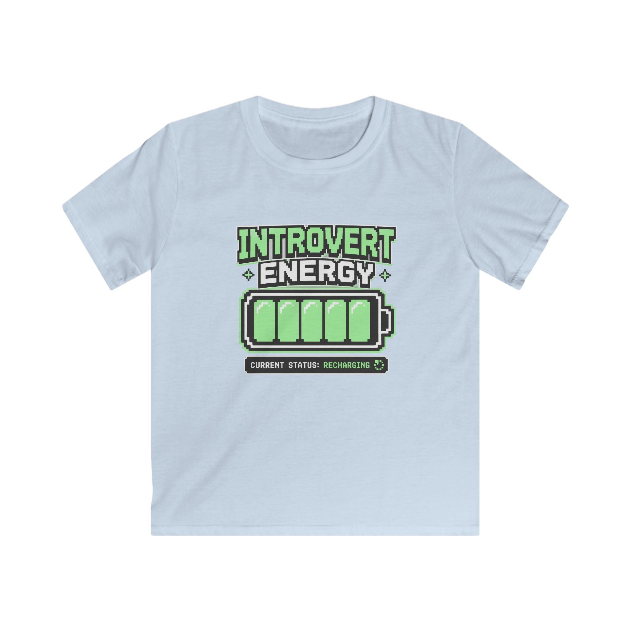 Introvert Energy Battery - Kids Tee