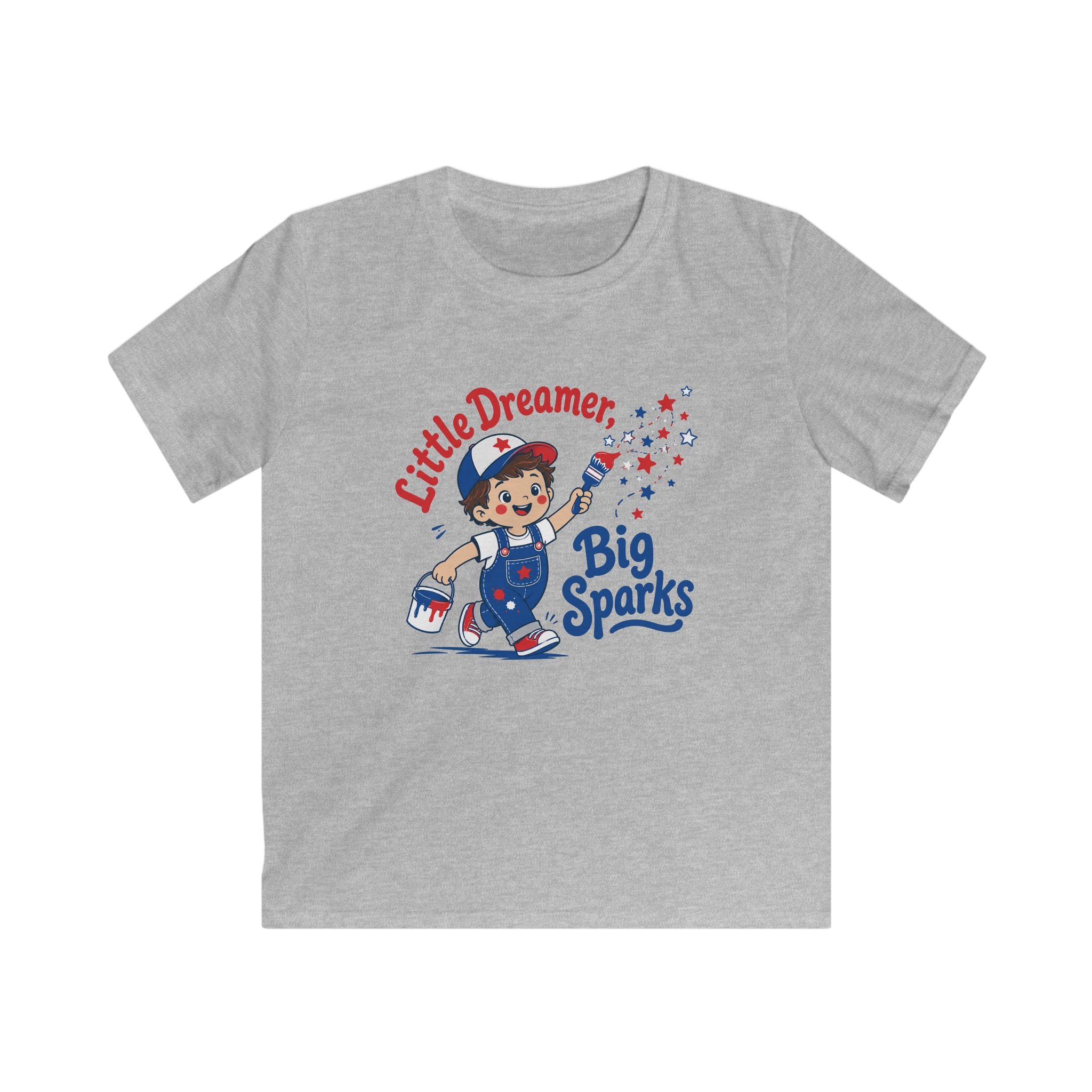 USA Little Dreamer, Big Sparks (Hat) - Kids Tee