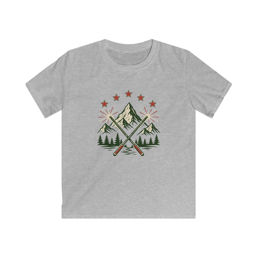 USA Mountain Sparklers - Kids Tee