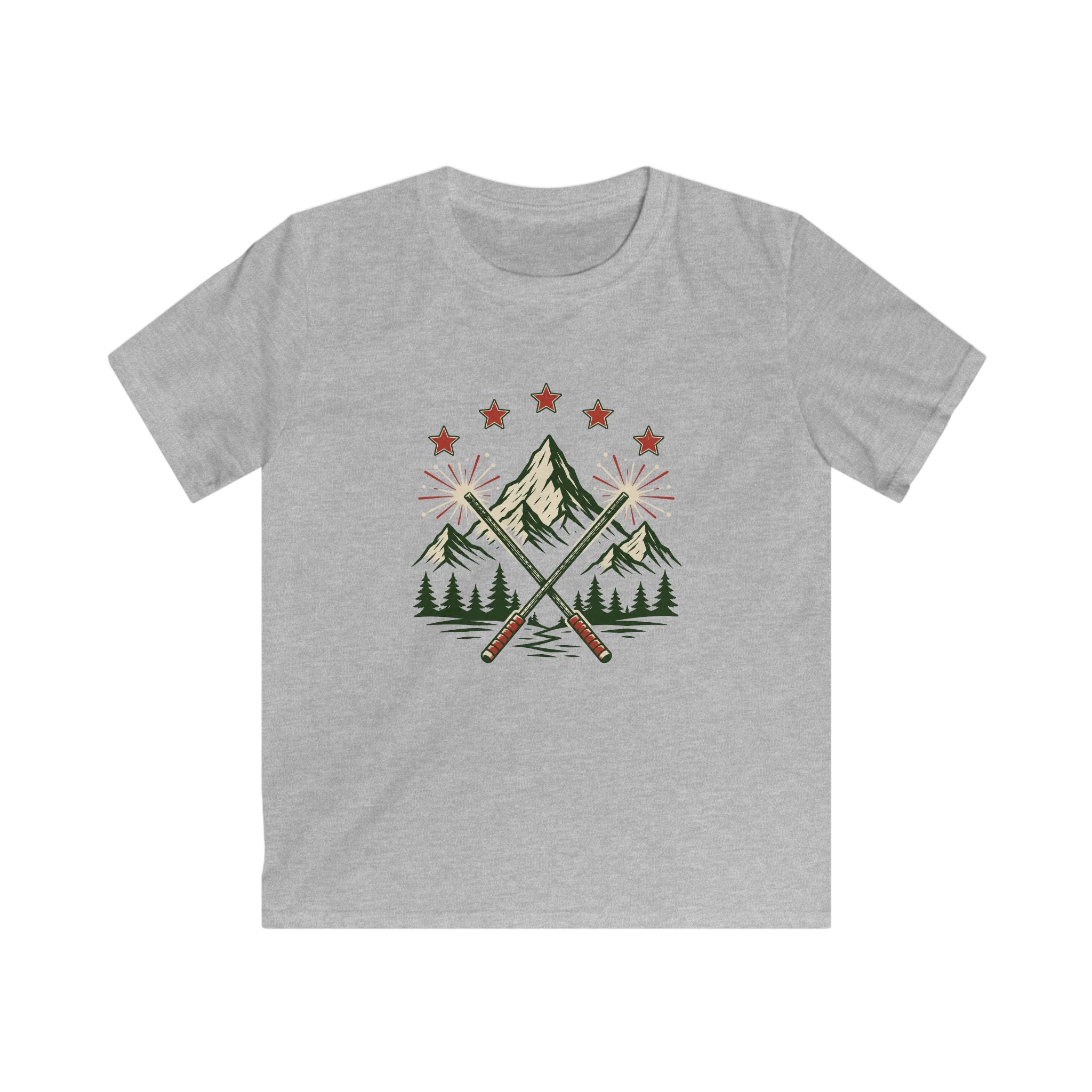 USA Mountain Sparklers - Kids Tee
