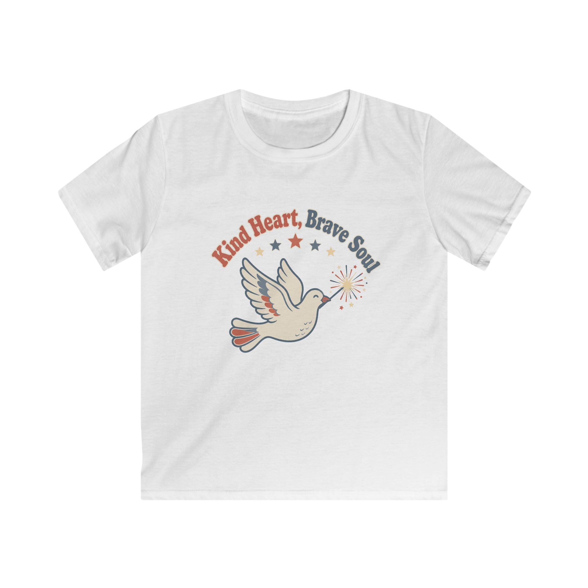 USA Kind Heart, Brave Soul - Kids Tee