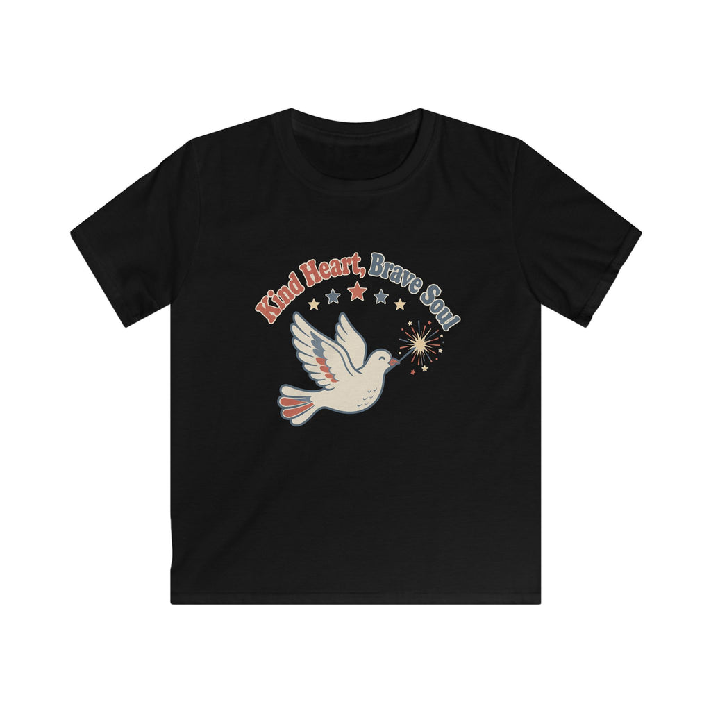 USA Kind Heart, Brave Soul - Kids Tee